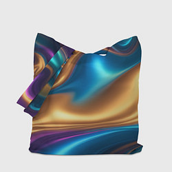 Сумка-шопер Сплавы разноцветные, цвет: 3D-принт