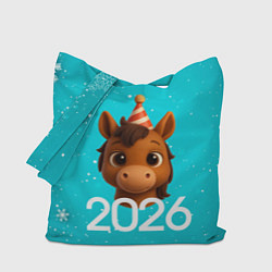 Сумка-шоппер Голова лошадки