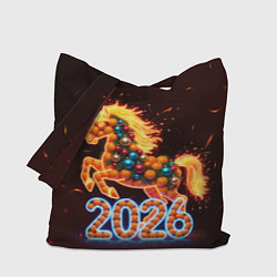 Сумка-шоппер Праздничная лошадь