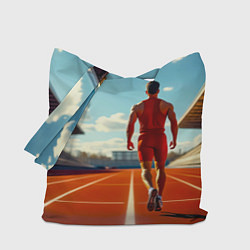 Сумка-шопер Путь к победе, цвет: 3D-принт