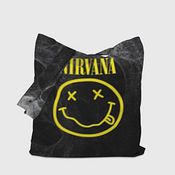 Сумка-шопер Nirvana Smoke, цвет: 3D-принт