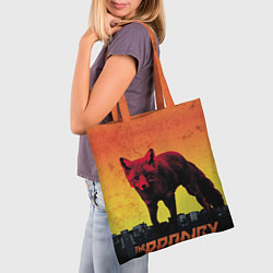Сумка-шопер The Prodigy: Red Fox, цвет: 3D-принт — фото 2