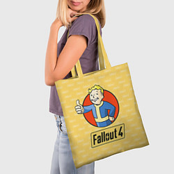 Сумка-шопер Fallout 4: Pip-Boy, цвет: 3D-принт — фото 2