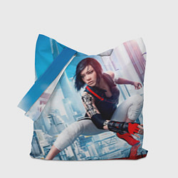 Сумка-шопер Mirror`s edge, цвет: 3D-принт