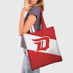 Сумка-шопер Detroit Red Wings D, цвет: 3D-принт — фото 2