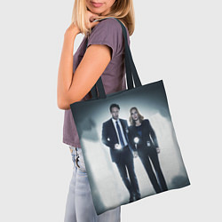Сумка-шопер Малдер и Скалли, цвет: 3D-принт — фото 2