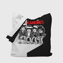 Сумка-шопер Ramones Boys, цвет: 3D-принт