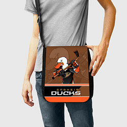Сумка на плечо Anaheim Ducks, цвет: 3D-принт — фото 2