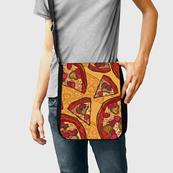 Сумка на плечо Пицца, цвет: 3D-принт — фото 2