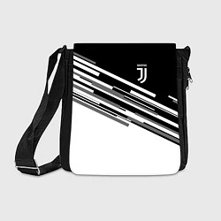 Сумка на плечо FC Juventus: B&W Line, цвет: 3D-принт