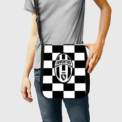 Сумка на плечо FC Juventus: W&B Grid, цвет: 3D-принт — фото 2