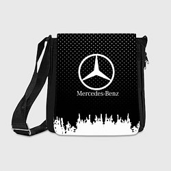 Сумка на плечо Mercedes-Benz: Black Side, цвет: 3D-принт