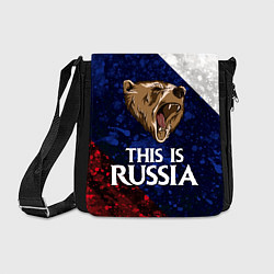 Сумка на плечо Russia: Roaring Bear, цвет: 3D-принт