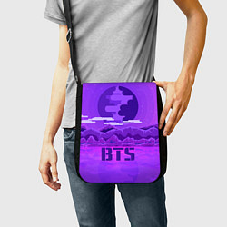 Сумка на плечо BTS: Violet Mountains, цвет: 3D-принт — фото 2