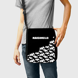 Сумка на плечо Marshmello: Dark Side, цвет: 3D-принт — фото 2