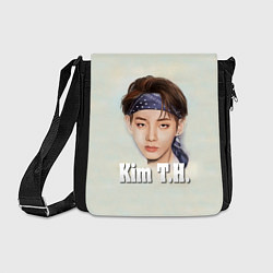 Сумка на плечо BTS Kim T.H., цвет: 3D-принт