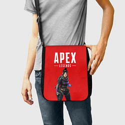 Сумка на плечо Apex Legends: Red Wraith, цвет: 3D-принт — фото 2