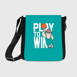 Сумка на плечо Play to win, цвет: 3D-принт