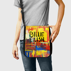 Сумка на плечо Billie Eilish: Art, цвет: 3D-принт — фото 2