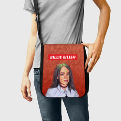 Сумка на плечо Billie Eilish, цвет: 3D-принт — фото 2