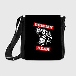 Сумка на плечо RUSSIAN BEAR - WILD POWER, цвет: 3D-принт