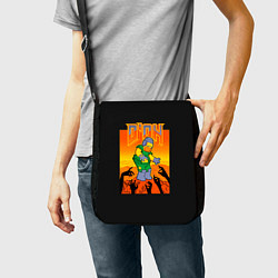 Сумка на плечо Doom x Simpsons, цвет: 3D-принт — фото 2