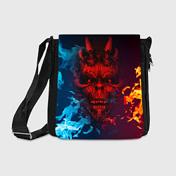 Сумка на плечо Diablo Fire Ice, цвет: 3D-принт