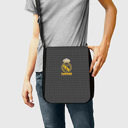Сумка на плечо Real Madrid graphite theme, цвет: 3D-принт — фото 2
