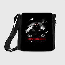 Сумка на плечо DISTURBED THE GUY ЛИЦО ДЕМОНА, цвет: 3D-принт