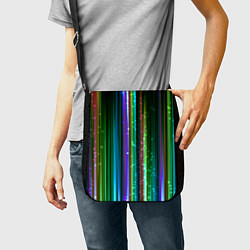 Сумка на плечо Свет неоновой радуги, цвет: 3D-принт — фото 2