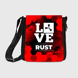 Сумка на плечо Rust Love Классика, цвет: 3D-принт