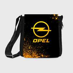 Сумка на плечо Opel - gold gradient, цвет: 3D-принт