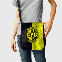 Сумка на плечо Borussia Dortmund, цвет: 3D-принт — фото 2
