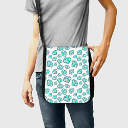 Сумка на плечо Бриллианты, цвет: 3D-принт — фото 2