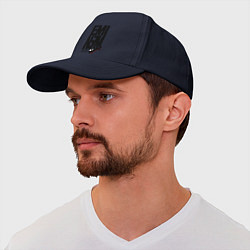 Бейсболка Eminem recovery, цвет: тёмно-синий — фото 2