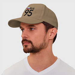 Бейсболка RUS 95, цвет: миндальный — фото 2
