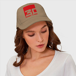 Бейсболка 30 seconds to mars, цвет: миндальный — фото 2