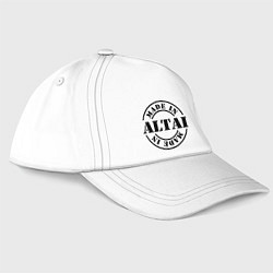 Бейсболка Made in Altai, цвет: белый