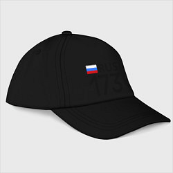 Бейсболка RUS 173, цвет: черный