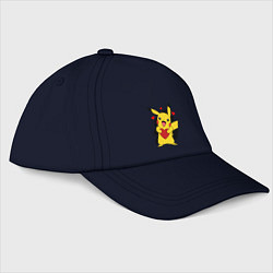 Бейсболка ПИКАЧУ И СЕРДЕЧКО POKENON PIKACHU LOVE, цвет: тёмно-синий