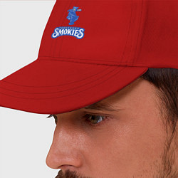 Бейсболка Tennessee smokies - baseball team, цвет: красный — фото 2