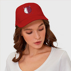 Бейсболка Qatar devil, цвет: красный — фото 2