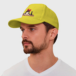 Бейсболка Ведьмина служба доставки: Кики, цвет: желтый — фото 2