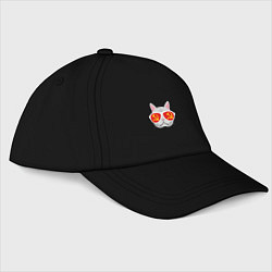 Бейсболка Котик СССР, цвет: черный