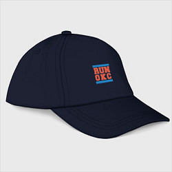 Бейсболка Run Oklahoma City Thunder, цвет: тёмно-синий