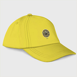 Бейсболка EOS крипто символ, цвет: желтый