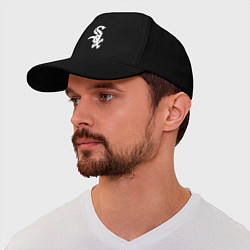 Бейсболка Chicago white sox - baseball, цвет: черный