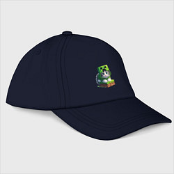 Бейсболка Kitten creeper collaboration - ai art