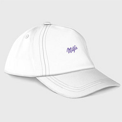 Бейсболка Milfa в стиле milka, цвет: белый