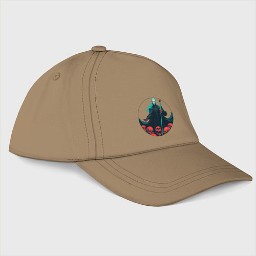 Бейсболка Седовласый некромант / Миндальный – фото 3